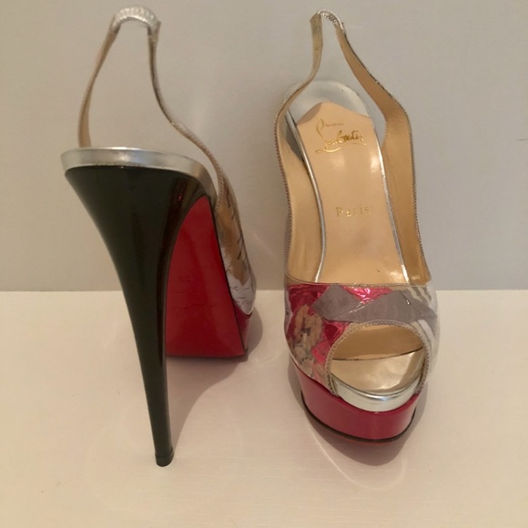 Christian Louboutin Lady Holt Trash 150 Patent - Picture 5 of 5